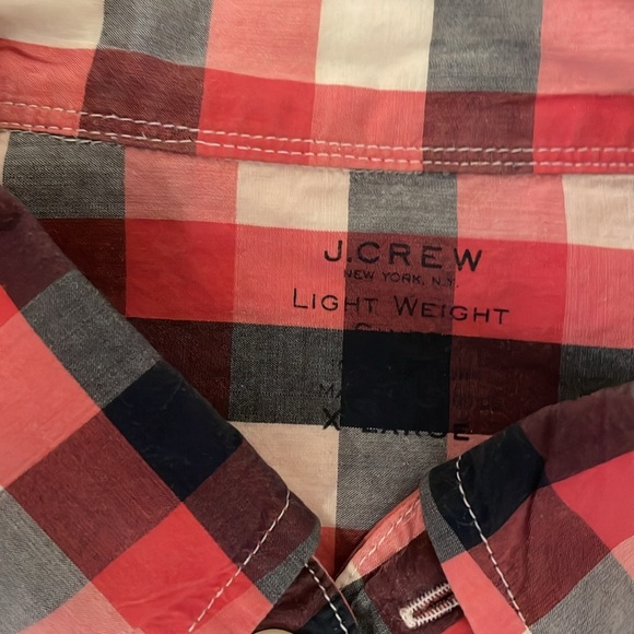 J Crew - 3 Men’s plaid button down shirt - all XL Slim Fit - Picture 9 of 13